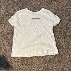 Women’s XXL White 'Frosty' T-Shirt